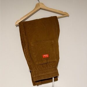 Men's Corduroy Pants in Rich Brown